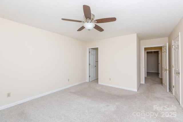 238 Pointe Cir, Rock Hill, SC 29732 - unfurnished bedroom with light colored carpet and a ceiling fan