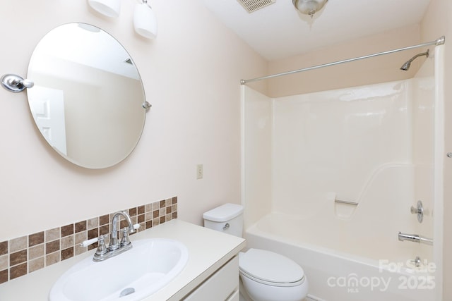 238 Pointe Cir, Rock Hill, SC 29732 - full bath featuring vanity, shower / bath combination, and tasteful backsplash