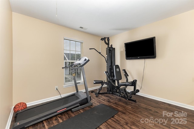 4208 Carl Parmer Dr, Harrisburg, NC 28075 - workout area with wood finished floors