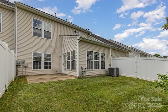 4208 Carl Parmer Dr, Harrisburg, NC 28075 - back of property featuring a patio area