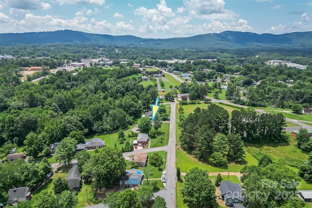 713 Bounous St NW, Valdese, NC 28690 - drone / aerial view of a mountainous background