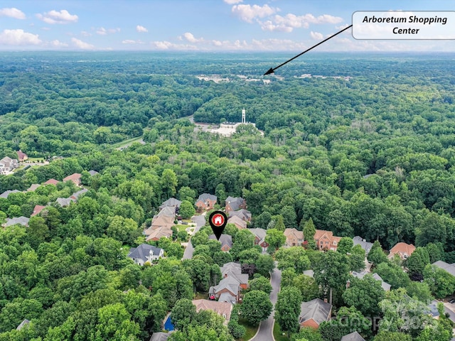 4032 Cambridge Hill Ln, Charlotte, NC 28270 - drone / aerial view of a forest
