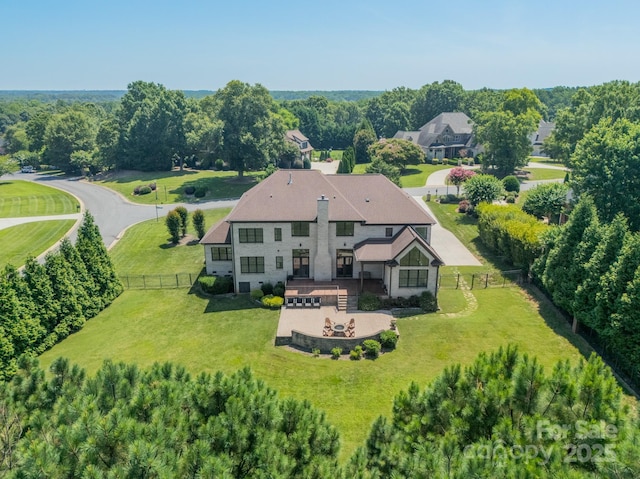 802 Capington Ln, Waxhaw, NC 28173 - view from above of property