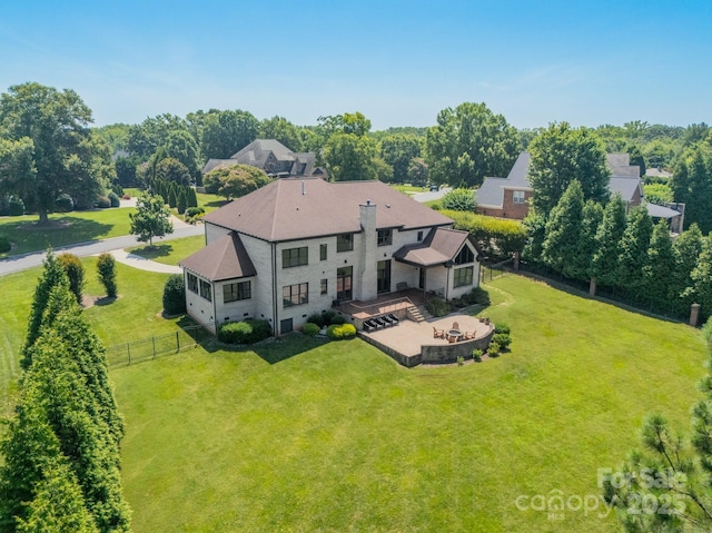 802 Capington Ln, Waxhaw, NC 28173 - aerial view of property and surrounding area
