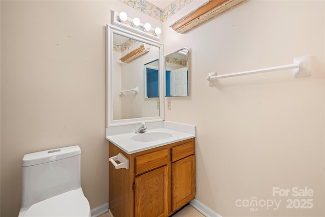 1230 Ridgebury Ter, Matthews, NC 28105 - bathroom featuring vanity and toilet