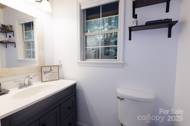 373 Fox Trace Dr, Sylva, NC 28779 - bathroom featuring toilet and vanity
