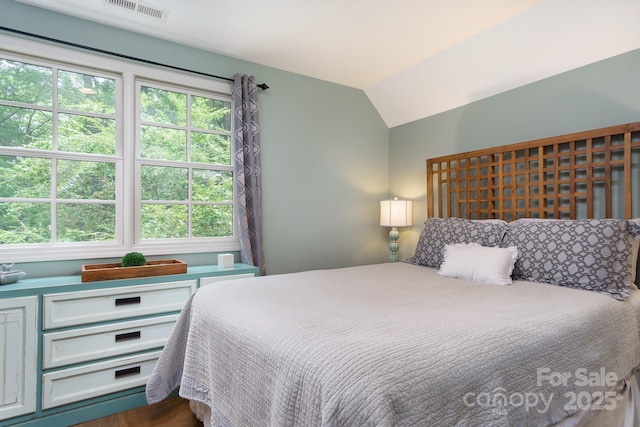 611 Hiawassee Rd, Black Mountain, NC 28711 - bedroom with lofted ceiling