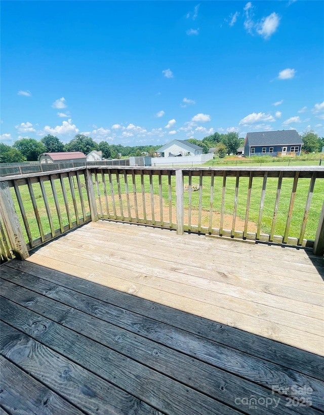 286 Little Wilkesboro Rd, Harmony, NC 28634 - deck featuring a fenced backyard