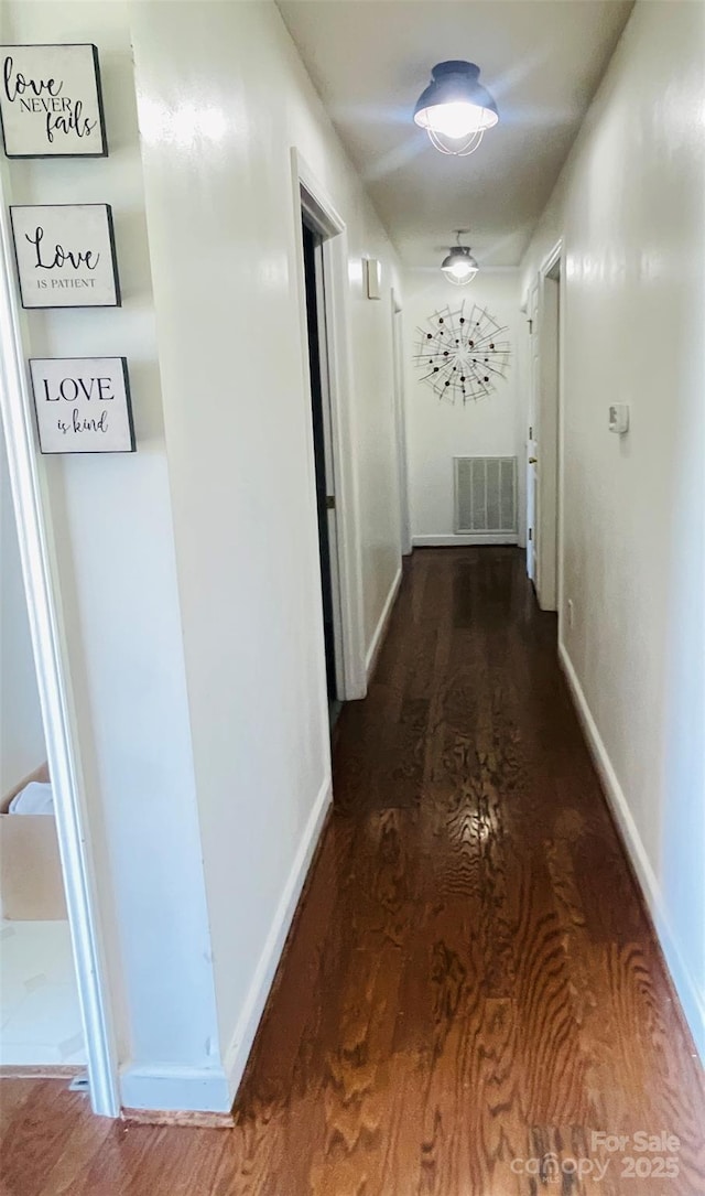 286 Little Wilkesboro Rd, Harmony, NC 28634 - hall with wood finished floors and baseboards