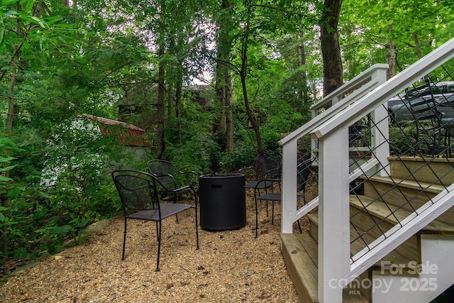 112 Byrd Rd, Black Mountain, NC 28711 - view of yard