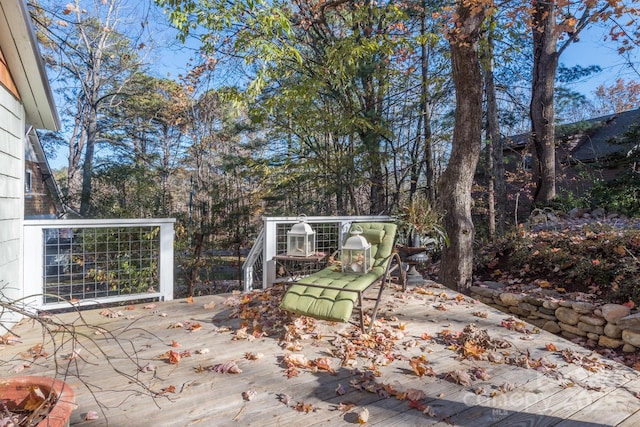 112 Byrd Rd, Black Mountain, NC 28711 - view of patio / terrace featuring a deck