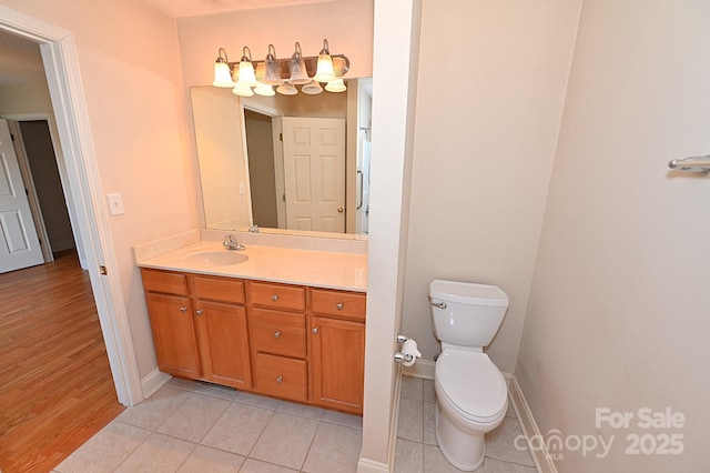 202 Pine Meadows St, Hickory, NC 28601 - bathroom featuring vanity and tile patterned floors