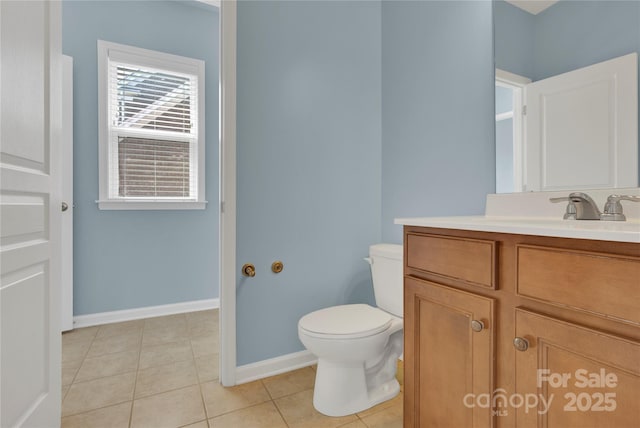 2805 Julian Glen Cir, Waxhaw, NC 28173 - bathroom with vanity and tile patterned floors