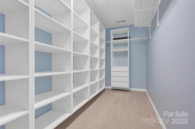 2805 Julian Glen Cir, Waxhaw, NC 28173 - spacious closet featuring carpet floors