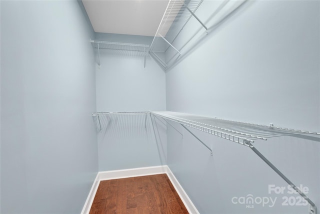 2805 Julian Glen Cir, Waxhaw, NC 28173 - spacious closet featuring dark wood-style floors