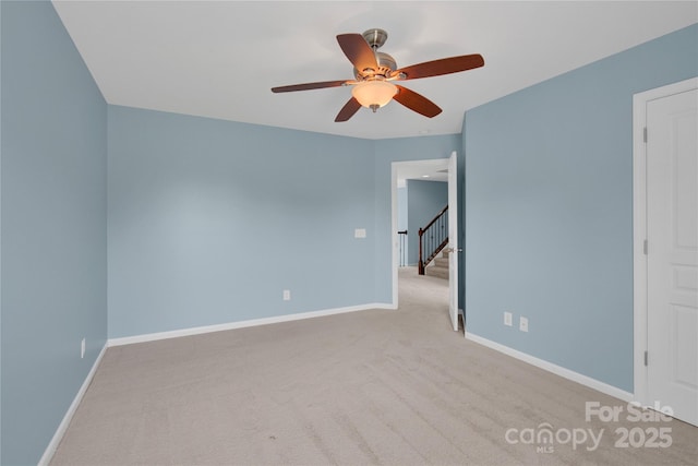 2805 Julian Glen Cir, Waxhaw, NC 28173 - unfurnished bedroom featuring carpet flooring and a ceiling fan