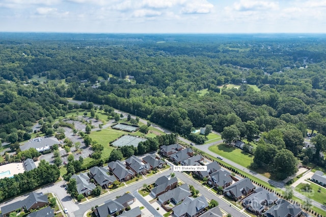 971 Blakeley Walk, Rock Hill, SC 29732 - aerial view of residential area with a heavily wooded area