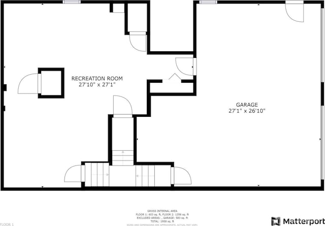 8079 Optimist Club Rd, Denver, NC 28037 - view of room layout