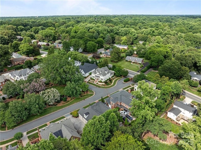 2990 Reynolds Sq, Winston Salem, NC 27106 - aerial perspective of suburban area with a forest