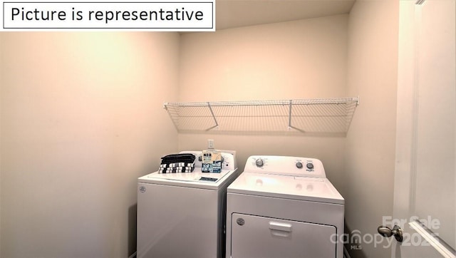 1380 Secrest Commons Dr, Monroe, NC 28112 - washroom with independent washer and dryer