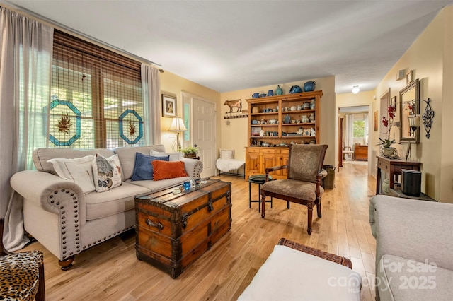 144 Beechwood Dr, Columbus, NC 28722 - living area featuring light wood finished floors