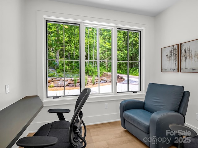 627 Cherry Hl Unit 201, Mill Spring, NC 28756 - office with baseboards