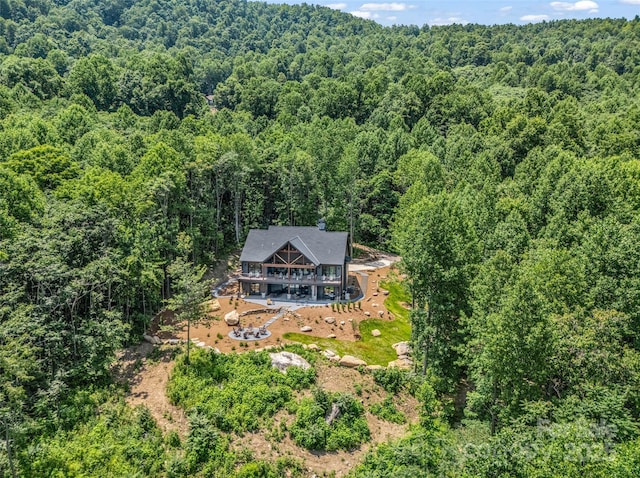 627 Cherry Hl Unit 201, Mill Spring, NC 28756 - view from above of property featuring a forest
