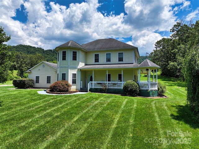 80 Meadow Creek Drive 40 & 61, Weaverville, NC 28787 - victorian home with a porch and a front lawn