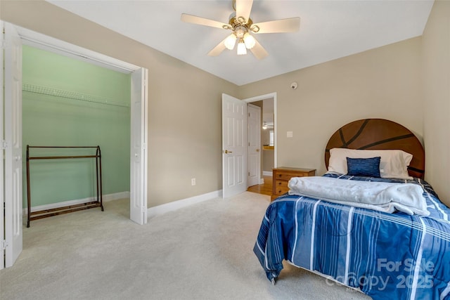 80 Meadow Creek Drive 40 & 61, Weaverville, NC 28787 - carpeted bedroom with a ceiling fan and baseboards