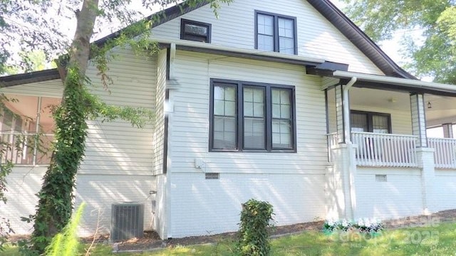404 Main St N, Clover, SC 29710 - view of side of home featuring a central AC unit