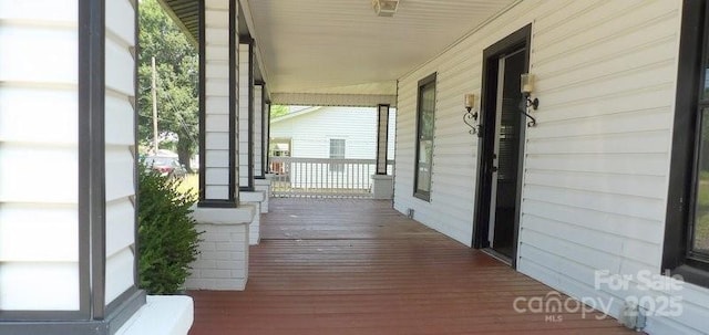 404 Main St N, Clover, SC 29710 - view of wooden porch