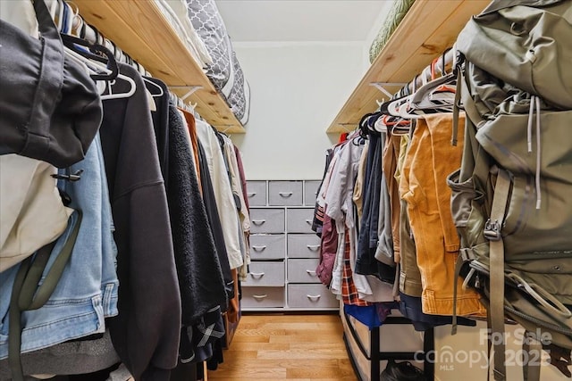 275 Haynes Dr, Salisbury, NC 28146 - spacious closet featuring wood finished floors
