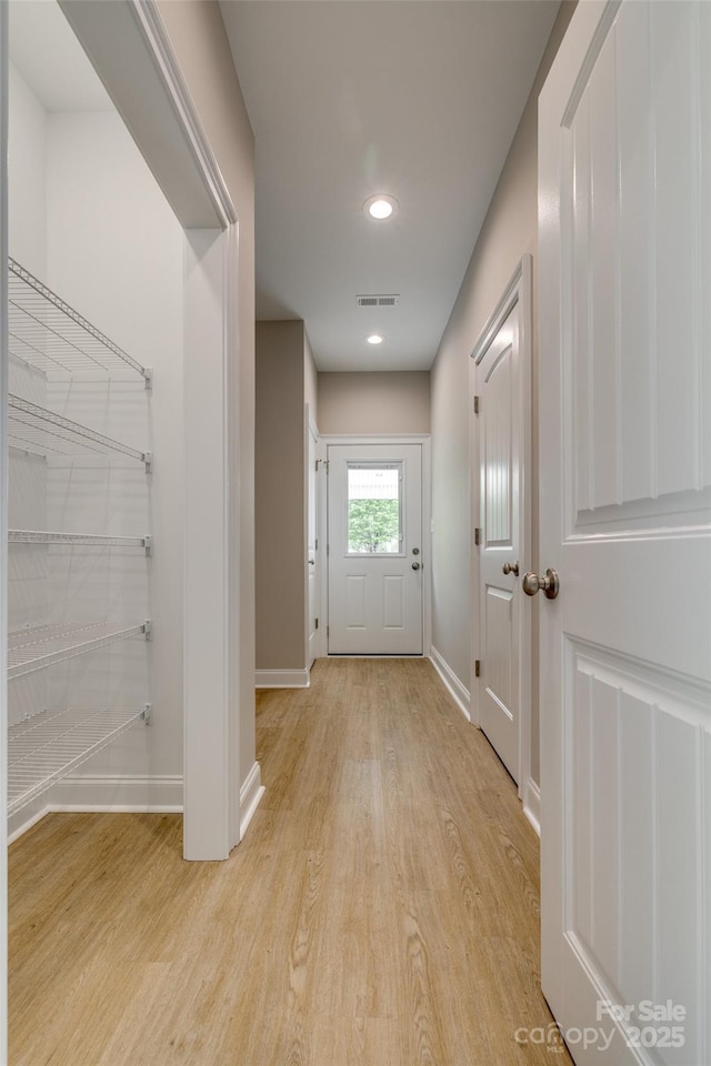 521 Tram Rd, Lancaster, SC 29720 - entryway featuring light wood-style flooring and recessed lighting