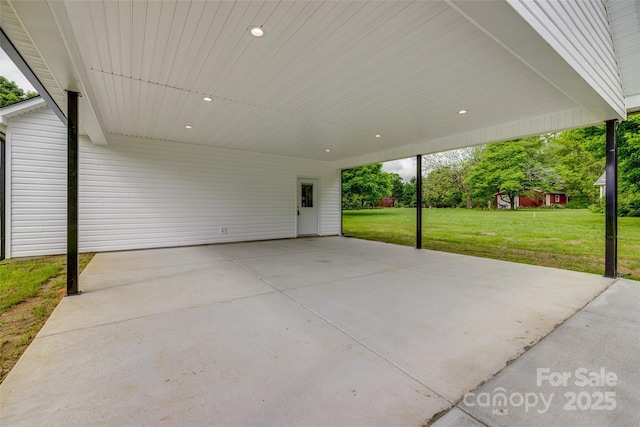 521 Tram Rd, Lancaster, SC 29720 - view of patio / terrace with a carport