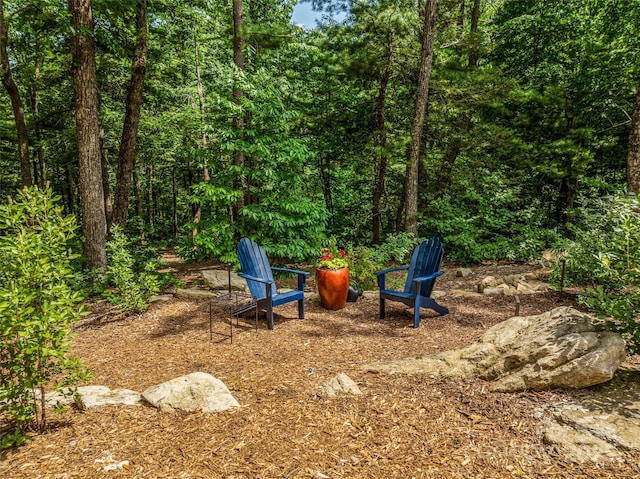 23 Haverhill Ct, Flat Rock, NC 28731 - view of yard