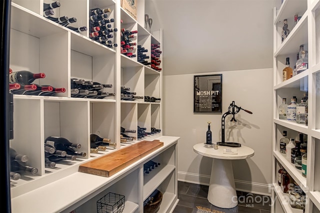 3306 Gaston Rd, Greensboro, NC 27407 - wine room with baseboards