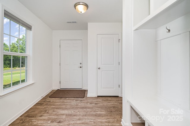 1026 Baileys Chapel Rd, Advance, NC 27006 - mudroom with wood finished floors and healthy amount of natural light