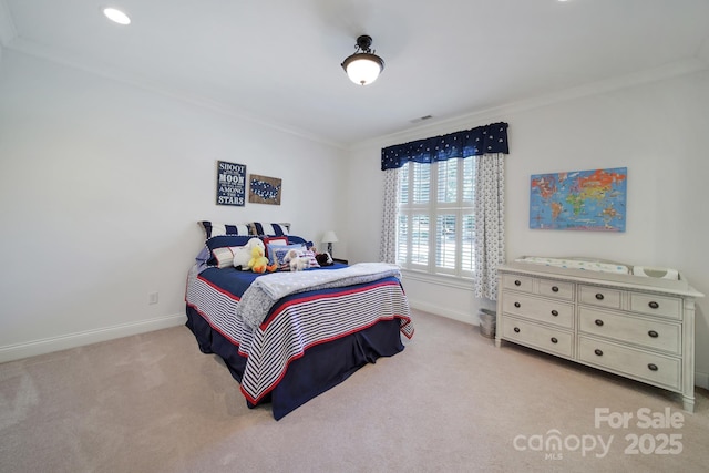 166 Atlantic Way, Mooresville, NC 28117 - bedroom with crown molding and light carpet