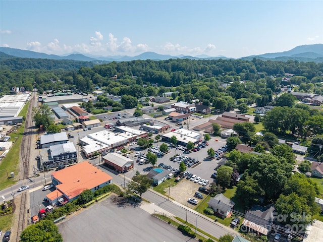 51 Riverbend St, Waynesville, NC 28786 - bird's eye view of a mountain backdrop and a forest