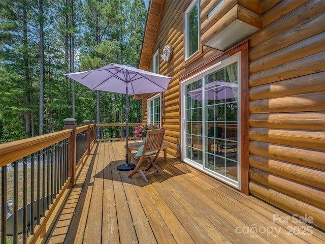 334 Arbra Mountain Way, Bostic, NC 28018 - view of deck