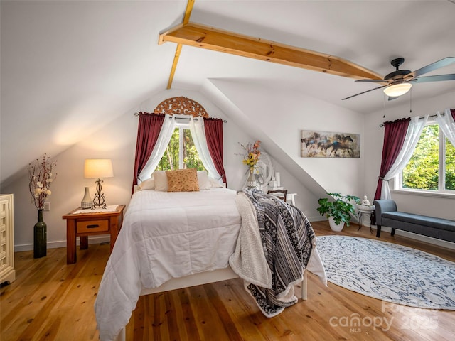 334 Arbra Mountain Way, Bostic, NC 28018 - bedroom with wood finished floors and a ceiling fan