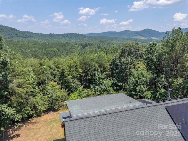 334 Arbra Mountain Way, Bostic, NC 28018 - view of mountain background featuring a heavily wooded area