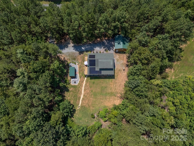 334 Arbra Mountain Way, Bostic, NC 28018 - aerial view of property and surrounding area with a forest
