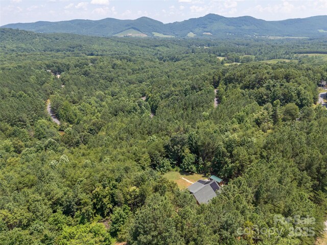 334 Arbra Mountain Way, Bostic, NC 28018 - aerial view of a heavily wooded area and mountains