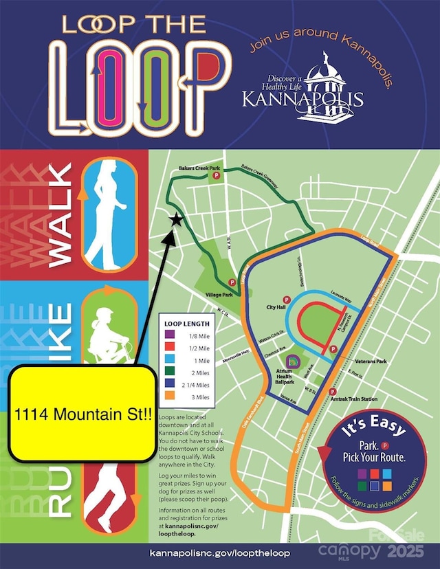 1114 Mountain St, Kannapolis, NC 28081 - map / location