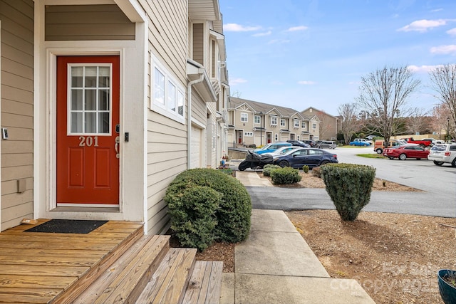 64 Foxden Dr Unit 201, Fletcher, NC 28732 - entrance to property with a residential view