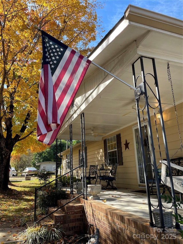 3403 Beaty Rd, Gastonia, NC 28056 - entrance to property featuring covered porch