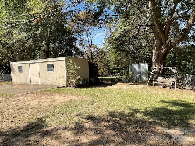 3403 Beaty Rd, Gastonia, NC 28056 - view of yard featuring an outdoor structure