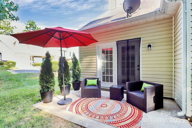 4580 Antelope Ln, Charlotte, NC 28269 - view of patio / terrace