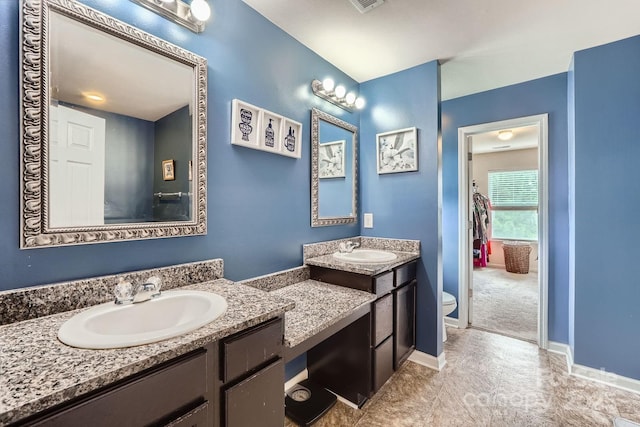 10920 Dapple Grey Ln, Charlotte, NC 28213 - full bathroom with vanity and toilet